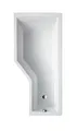 Ottofond Badewanne Cello 160 x 80 cm, weiß, Modell B