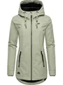 Ragwear Damen warme Winterjacke kurz wasserdicht mit Kapuze Zuzka Winter Dusty Olive24 Gr. XXL
