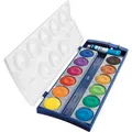 Pelikan Farbkasten 720250, K12, blau, Deckfarbkasten, 1 Deckweiß und 12 Farben