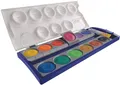 Pelikan Farbkasten 12er 735K12 12 Deckfarben + 1 Tube Deckweiß Zeichenbedar ...