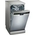 Siemens iQ300, Freistehender Geschirrspüler SR23HI48KE, 45 cm breit, 84,5 cm hoch Edelstahl, lackiert