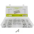 SeKi 160 Teile Feinsicherung/Keramiksicherungen 5x20 Sortiment 160-teilig 16 Typen; 8 x Flink + 8 x Träge 0,5A, 1A, 1,6A, 2A, 3,15A, 5A, 6,3A und 10A Sicherung; Glasrohrsicherung; Keramik Sicherung