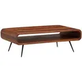 Wohnling Couchtisch WL6.534, aus Massivholz, sheesham, rechteckig, (B/T) 90 x 55 cm
