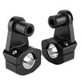 Motorrad Riser Lenker - Aluminiumlegierung Motorrad Lenker 2er Pack Riser Gee...