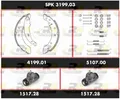Bremsensatz Trommelbremse Super Precision Kit ROADHOUSE SPK 3199.03 für SANDERO