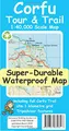 Corfu Tour & Trail Super-Durable Map