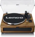 LENCO LS-410 Walnuss Plattenspieler (Bluetooth, Start-Stop-Betrieb) #1907187