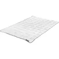 Baumwollbettdecke Badenia Trendline® Steppbett Clean Baumwolle leicht - 155x220 cm - Weiß