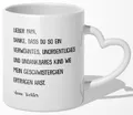 Papa Geschenk von Tochter Vater Tasse Vatertag Geburtstag Kaffeetasse Mann