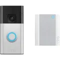 Ring Battery Video Doorbell Nickel + Chime