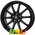 4x RC-Design RC32 satin-black lackiert 6.5x16" ET38 LK5 105 ML 56.6 Alufelgen...