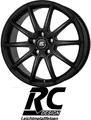 4x RC-Design RC32 6,5X16 5/105 ET38 Satin-Black matt-lackiert