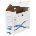 Bankers Box Archivschachtel Basic 4460202 A4+ 100mm ws/bl 25 St./Pack