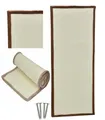 Kratzbrett Sisal Wendekratzmatte Kratzmatte mit Plüsch-große Kratzfläche 110x45
