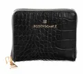 Bodenschatz Zip Around Wallet S Geldbörse Black Schwarz Neu