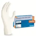 ARNOMED CLASSIC NITRIL WHITE 200er Nitrilhandschuhe weiß puderfrei, VE 200 Stück L