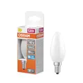 Osram LED Retrofit CLASSIC B in B-Form, LED-Lampe, Glas, Matt, 3,4 W, 470 lm, 6500 K, CRI 80