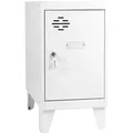 SimonRack Metallschrank mini zerlegt WEISS/WEISS 575x300x500 mm (Höhe x Länge x Breite)