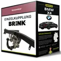 Schwenkbare Anhängerkupplung für BMW X4 07.2014-03.2018 Typ F26 Brink NEU
