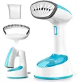 VINATO 1300W Steamer Dampfglätter, Reise Steamer Dampfglätter, 25s schnelles Aufheizen, Dampfbürste für Vertikales und Horizontales Dämpfen, tragbarer Reisesteamer für Zuhause