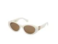 Max &Co MO0123 25J shiny ivory 53/19/140 Damen Sonnenbrillen