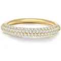 Glanzstücke München Silberring gelbgold, aus Sterling Silber gelb|goldfarben 56