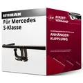 Für Mercedes S-Klasse Typ W220 (Auto Hak) Anhängerkupplung horizontal abnehmbar
