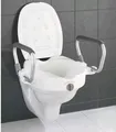 WENKO WC Deckel Secura Comfort Toiletten Absenkautomatik Sitz Flächenerhöhung