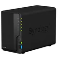 Synology DS220+ 20TB 2 Bay Desktop NAS System, installiert mit 2 x 10TB Western Digital Red Festplatten