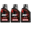 MOTUL 300V FACTORY LINE ROAD RACING 10W-40 4T Motoröl 3x1 Liter Motorrad Öl