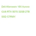 Dell Alienware 16X Aurora CU9 RTX 5070 32GB 2TB SSD C7RMY (5397184967539)