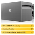 Solakon ONE All-in-One Balkonkraftwerk Speicher mit 2,11 kWh Kapazität, 2600W über 4 MPPTs, KI-Funktionen, Nulleinspeisung, Notstromfunktion