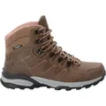 Jack Wolfskin REFUGIO PRIME TEXAPORE MID W Trekkingschuh braun 40,5 EU