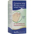 CICLOPIROX beta 80 mg/g wirkstoffhalt.Nagellack 6,6 ml PZN 16006186