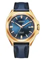 Citizen NB6012-18L Herrenuhr Lederarmband Series 8 Automatik blau