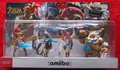 Recken 4 amiibo Figuren, 4er Set Legend of Zelda Breath of the Wild, Neu-OVP
