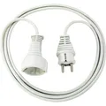 Brennenstuhl Qualitäts-Kunststoff-Verlängerungskabel 2m weiss H0 (2 m) (1168120015)