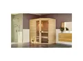 Weka Eck-Sauna Valida 1 Sparset 1, 189 x 203,5 x 139 cm