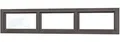 Skanholz Fenster Oberlicht, 147 x 30 cm