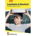 Übungsheft mit Lesetests in Deutsch 3. Klasse