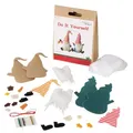 Boltze Home DIY Dekorationsset, 2 Zwerge, 15 cm