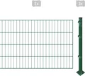 Arvotec Einstabmattenzaun "ESSENTIAL 80 zum Einbetonieren", grün (dunkelgrün), H/L: 80cm x 4m, Pfosten: 3 Stk.
