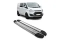 OMAC Kfz-Schmutzfänger Seitenschweller für Ford Tourneo Custom 2013-2023 L2 Alu 2 tlg, 2-tlg., Rutschfest, Haltbar, Aerodynamik