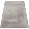 Paco Home Kurzflorteppich, Grau, Textil, Rechteckig, 200x280 cm, strapazierfähig, für Fußbodenheizung geeignet, Teppiche & Böden, Teppiche