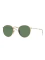 Ray Ban RB3447 Round Metal, Herren Sonnenbrille, Gold 21c52ced755ea8ab