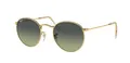 Sonnenbrille Rayban RB 3447 001 / Bh 50 Round Metall Stil Vintage New