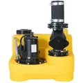 Banyo - Jung Pumpen Fäkalienhebeanlage Compli 400 Mit Rk 400v Und Montierter Rückschlagklappe