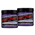 Manic Panic Electric Amethyst Classic Creme, semi-permanente Haarfarbe, violett, 2 x 118 ml