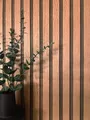 Newroom Vliestapete, Bronze Tapete Glamour Paneele - Wandpaneele Holzpaneele Kupfer Metallic Modern Skandinavisch Lamelle Streifen für Wohnzimmer Schlafzimmer Küche, Barcley Copper