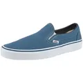 Vans UA Classic Slip-On Slip-On Sneaker aus textilem Canvas-Material blau 37 EU